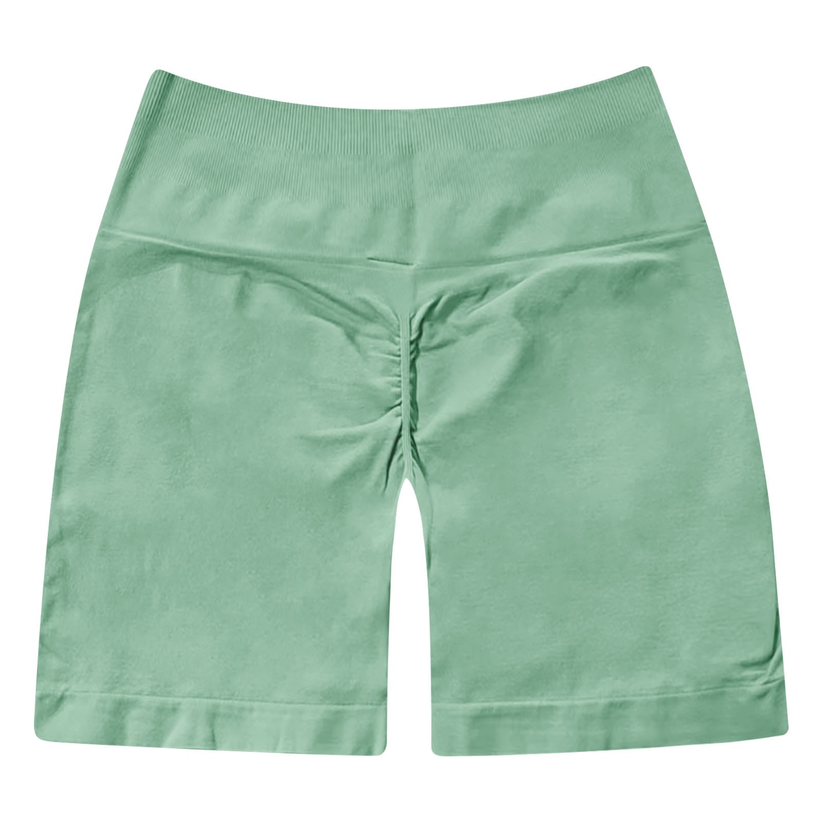 thumbnail image 4 of Pantalones cortos sin costuras para levantar el trasero para mujer - Pantalones cortos de yoga de cintura alta para el gimnasio, 4 of 5